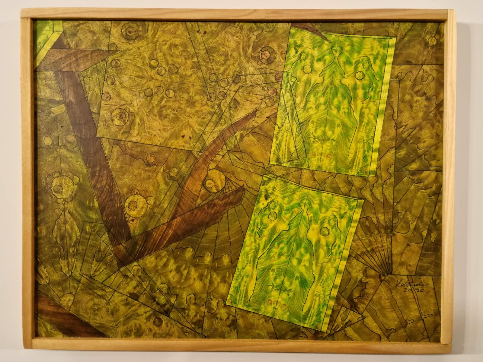 Now feat. Addiction: Mirror, 32 × 40 cm