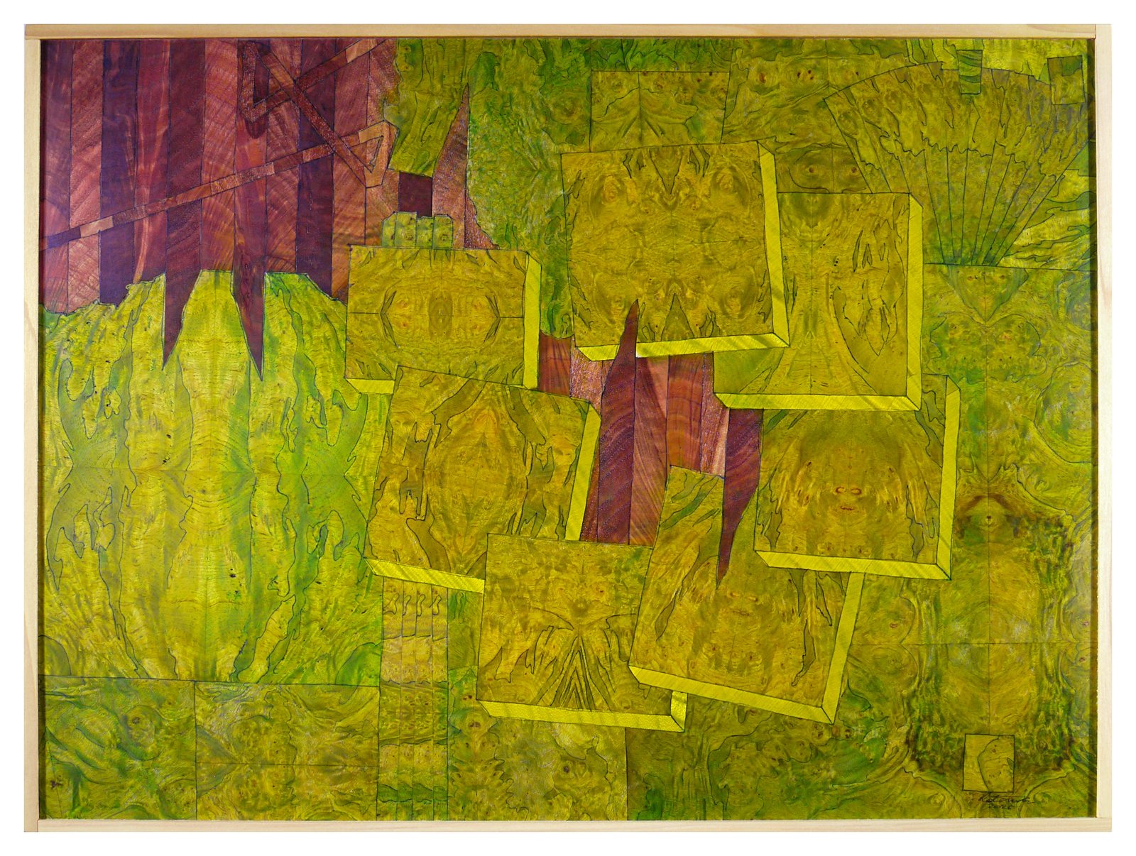 The whole framed panel, Rules