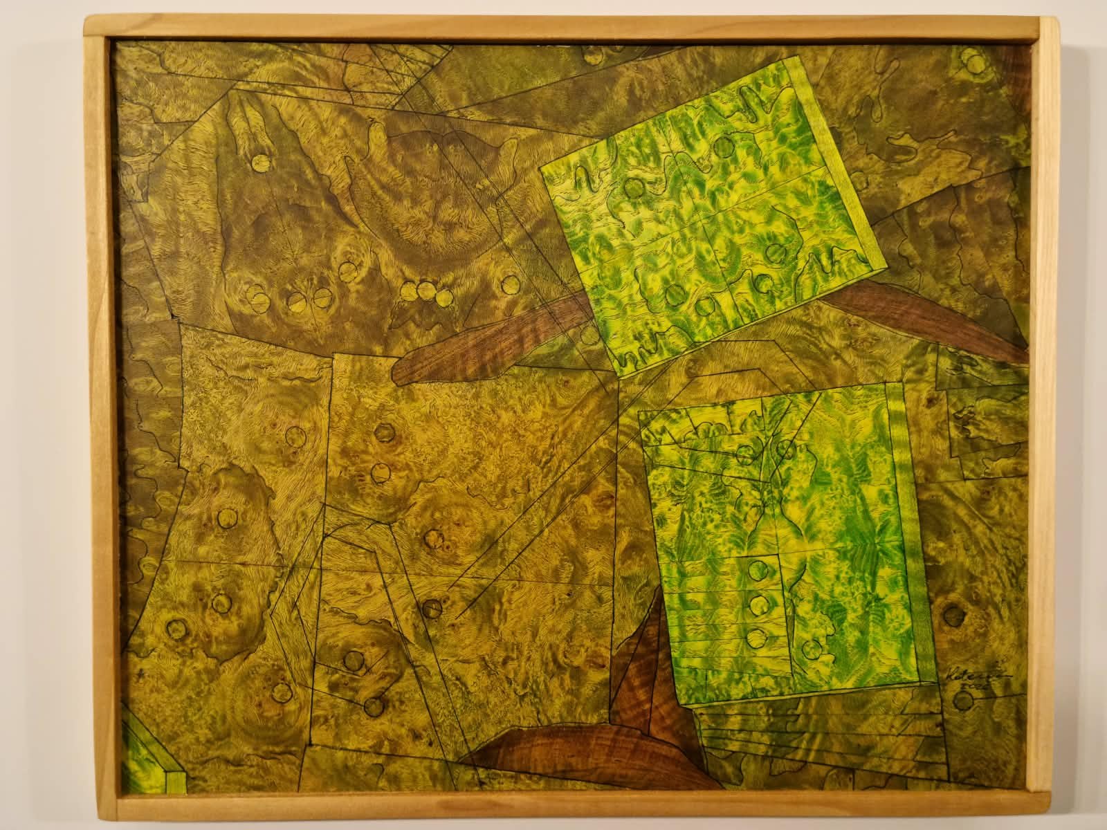 Now feat. Addiction: Self-judgment, 33.5 × 40 cm